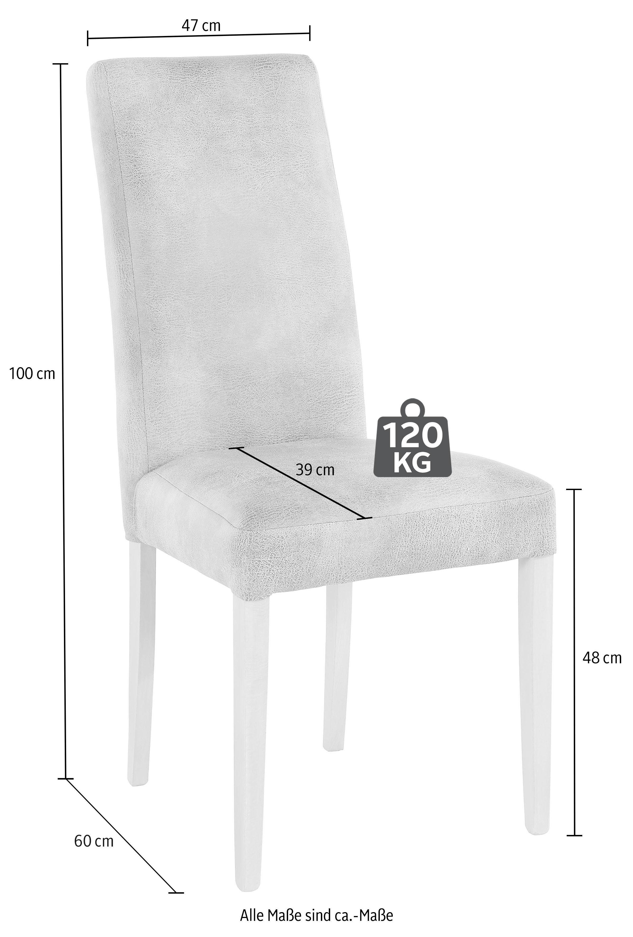 INOSIGN Eckbankgruppe Carola, (Set, 4-tlg)