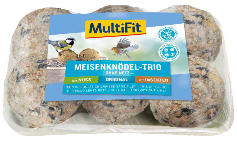 MultiFit Meisenknödel MultiFit Meisenknödel-Trio 4x6 Stück