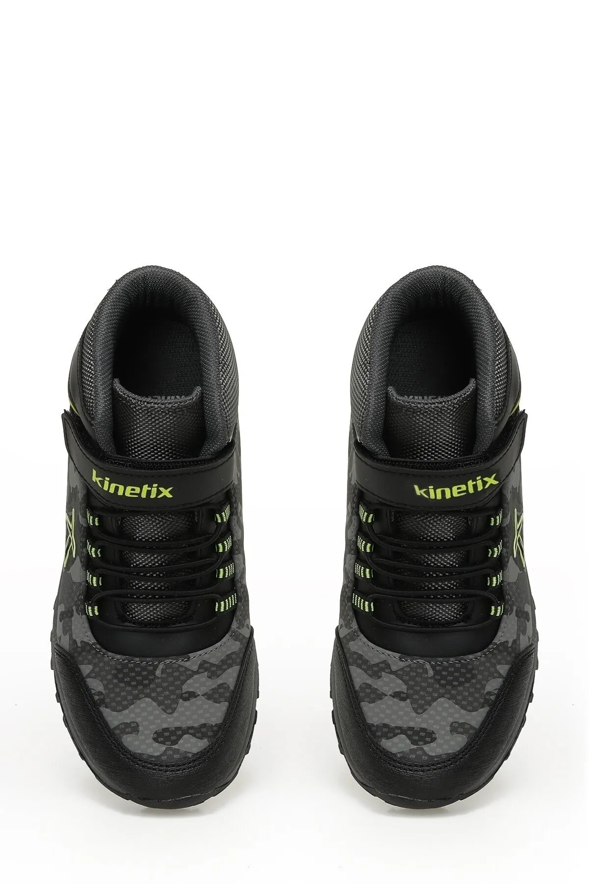 Kinetix  ROHA CAMO 3PR Schwarze Outdoor-Stiefel für Jungen