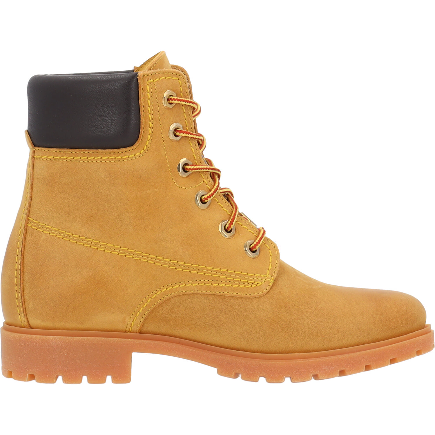 Panama Jack Panama 03 B, Schnürstiefel, Damen, Gelb (Ockergelb)