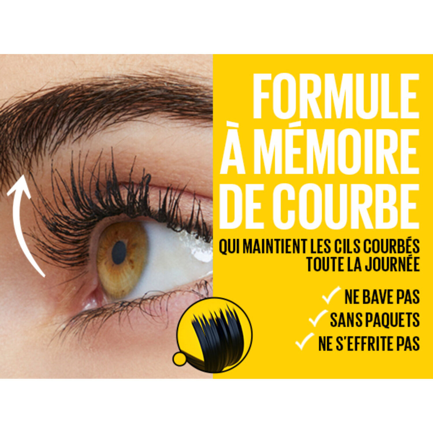 Maybelline New York Colossal Curl Bounce Mascara Volume & Courbe