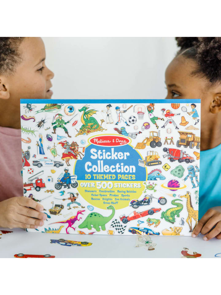 Melissa & Doug Stickersammlung - Dinosaurier, Fahrzeuge, Weltraum und mehr - ab 3 Jahren günstig kaufen onesize