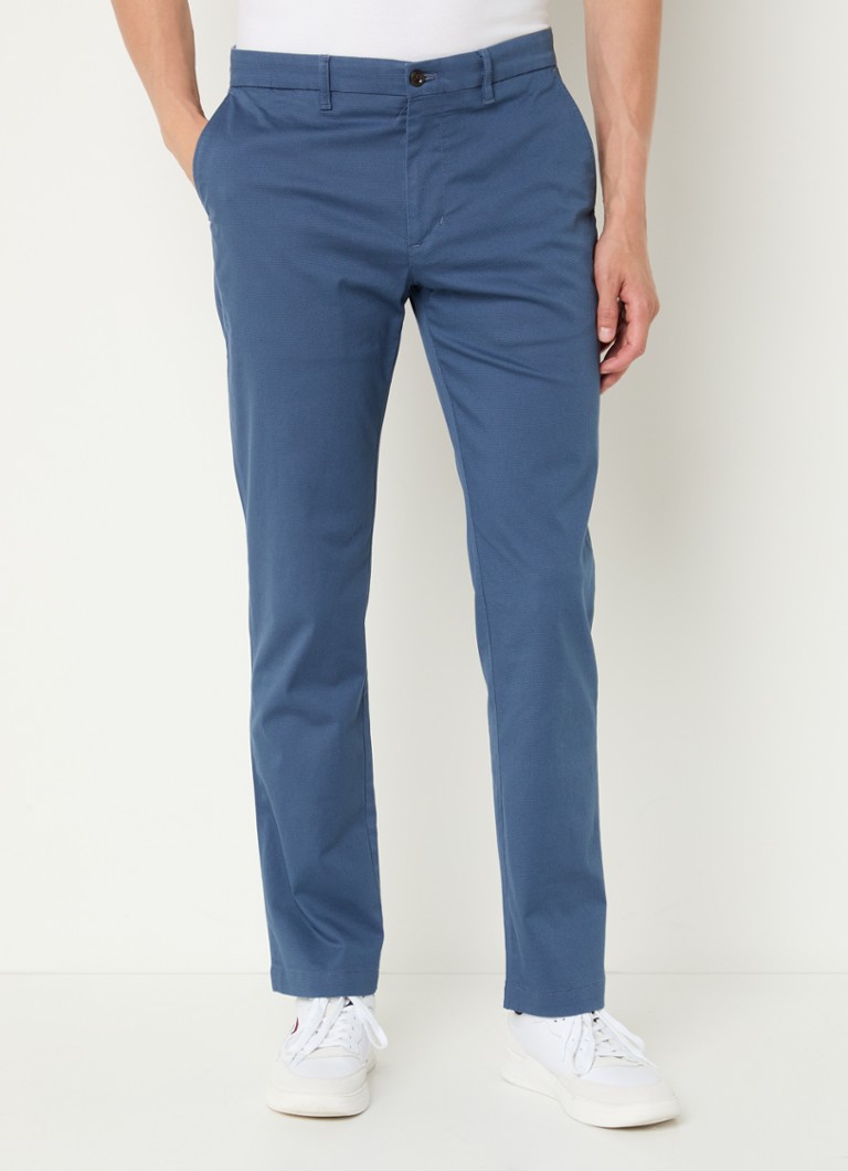 Pantaloni chino Tommy Hilfiger Denton Slim Fit cu buzunare laterale