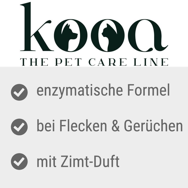 kooa Enzymatischer Flecken- & Geruchsentferner