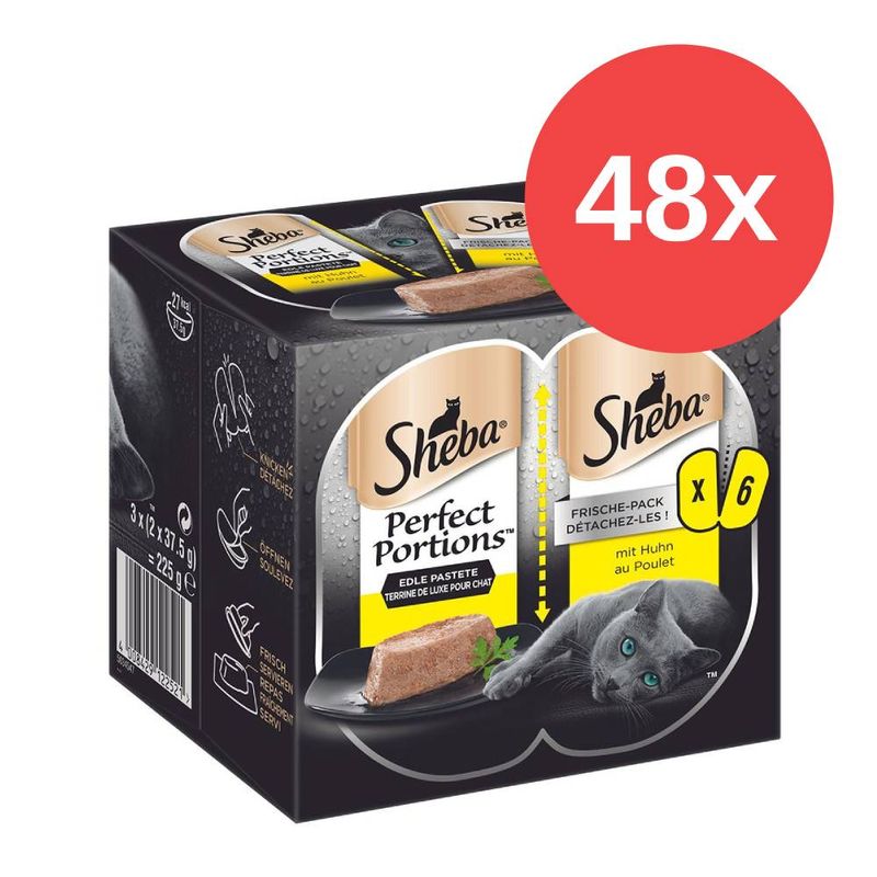 Sparpaket Sheba Perfect Portions 48 x 37,5 g