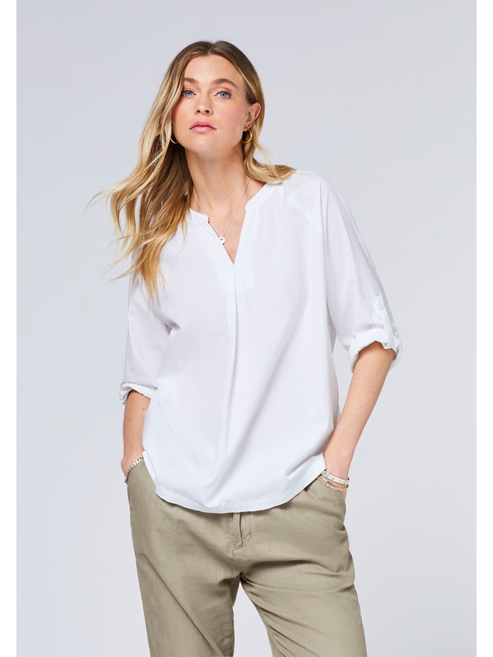 Polo Sylt Bluse in Weiß günstig kaufen