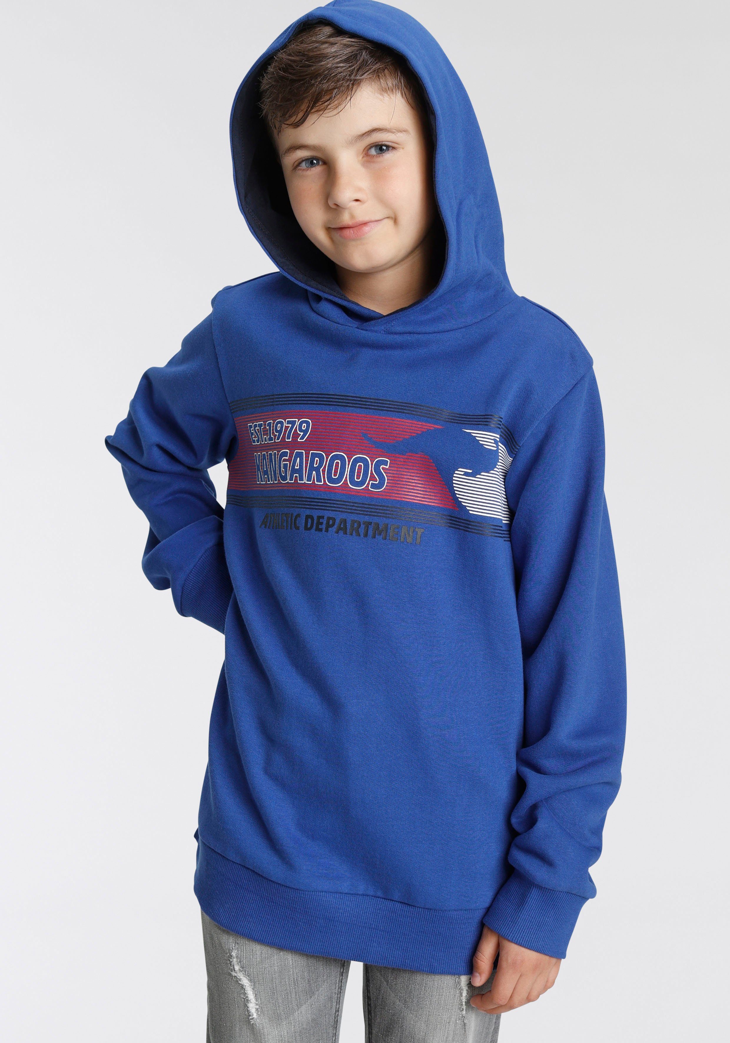 KangaROOS Kapuzensweatshirt mit modischem Logo-Druck
