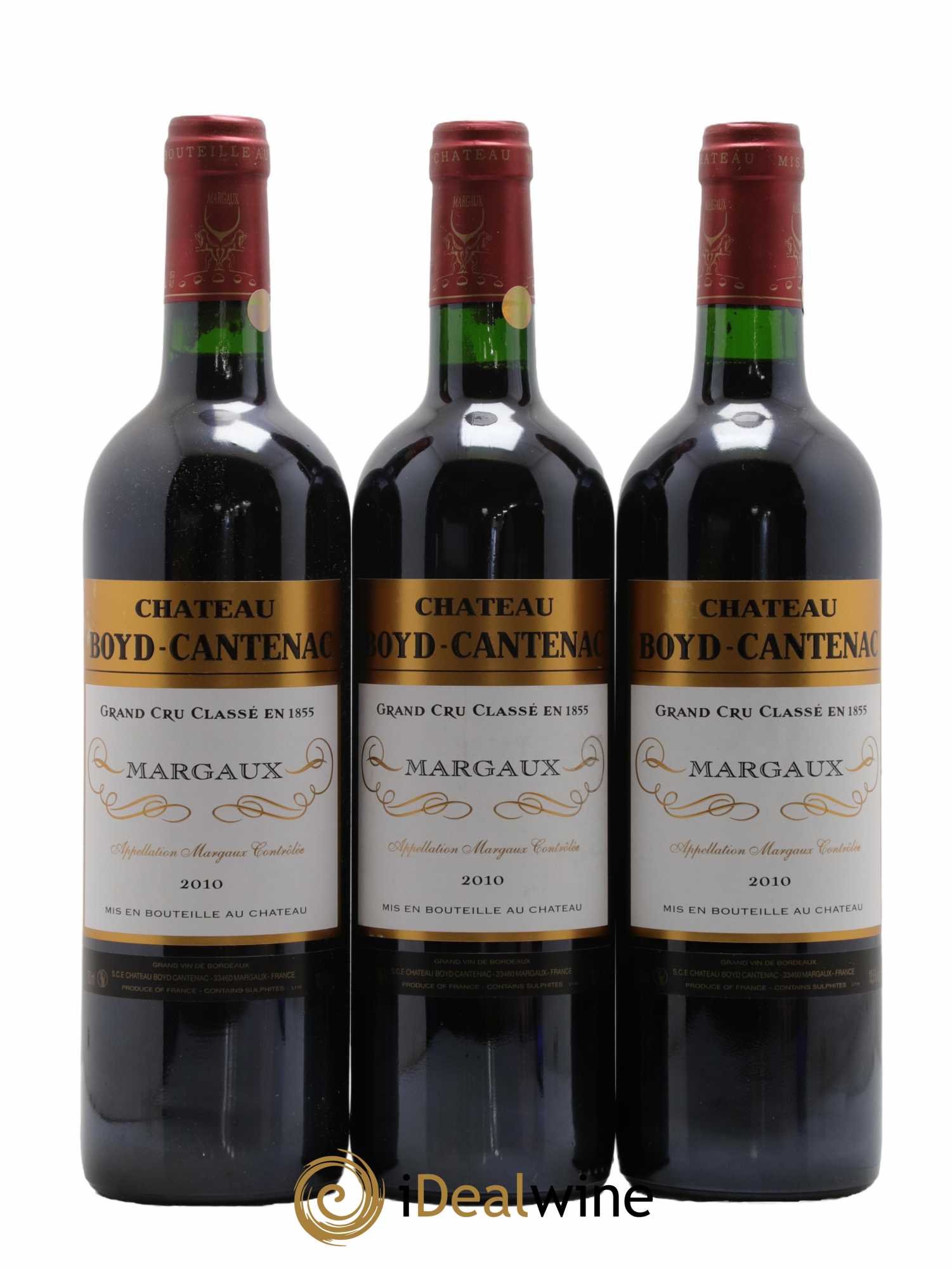 Château Boyd Cantenac 3ème Grand Cru Classé  2010 - Lot de 6 Bouteilles