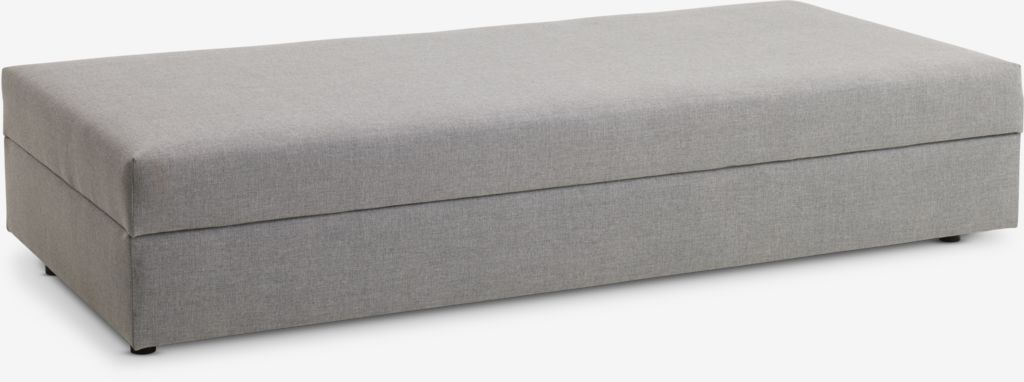 BEGINDT BEGINDT sovesofa 196x91 lys grå stoff