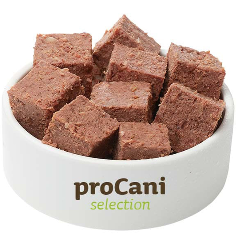 ProCani BARF/ Frostfutter ProCani selection Menü 800g Pferd