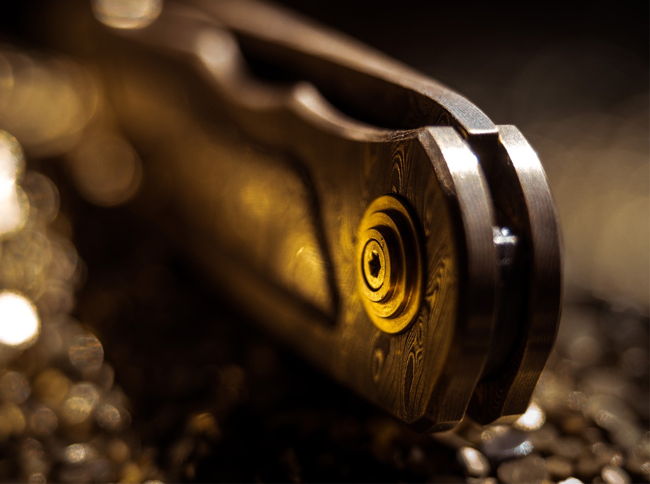 Merlin Damast Meisterwerk Gold