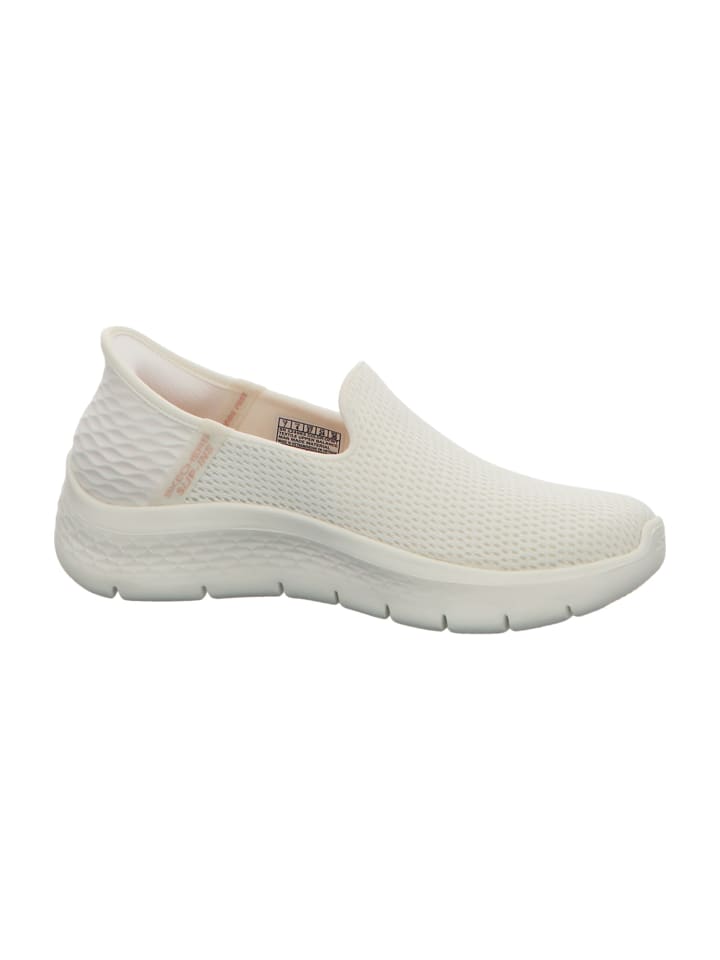 Skechers Sportliche Slipper in Weiß günstig kaufen