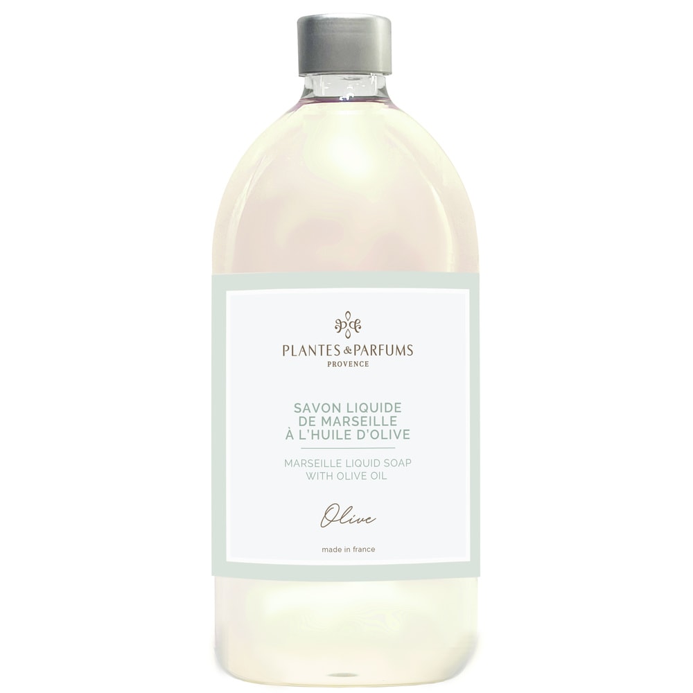 Plantes et Parfums Parfum Olive Recharge Savon Liquide de Marseille