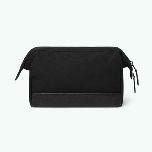 Berlin black toiletry bag