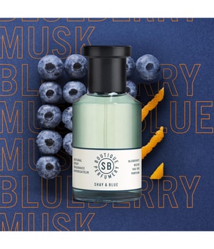 SHAY & BLUE Blueberry Musk Natural Spray Fragrance Eau de Parfum 100 ml