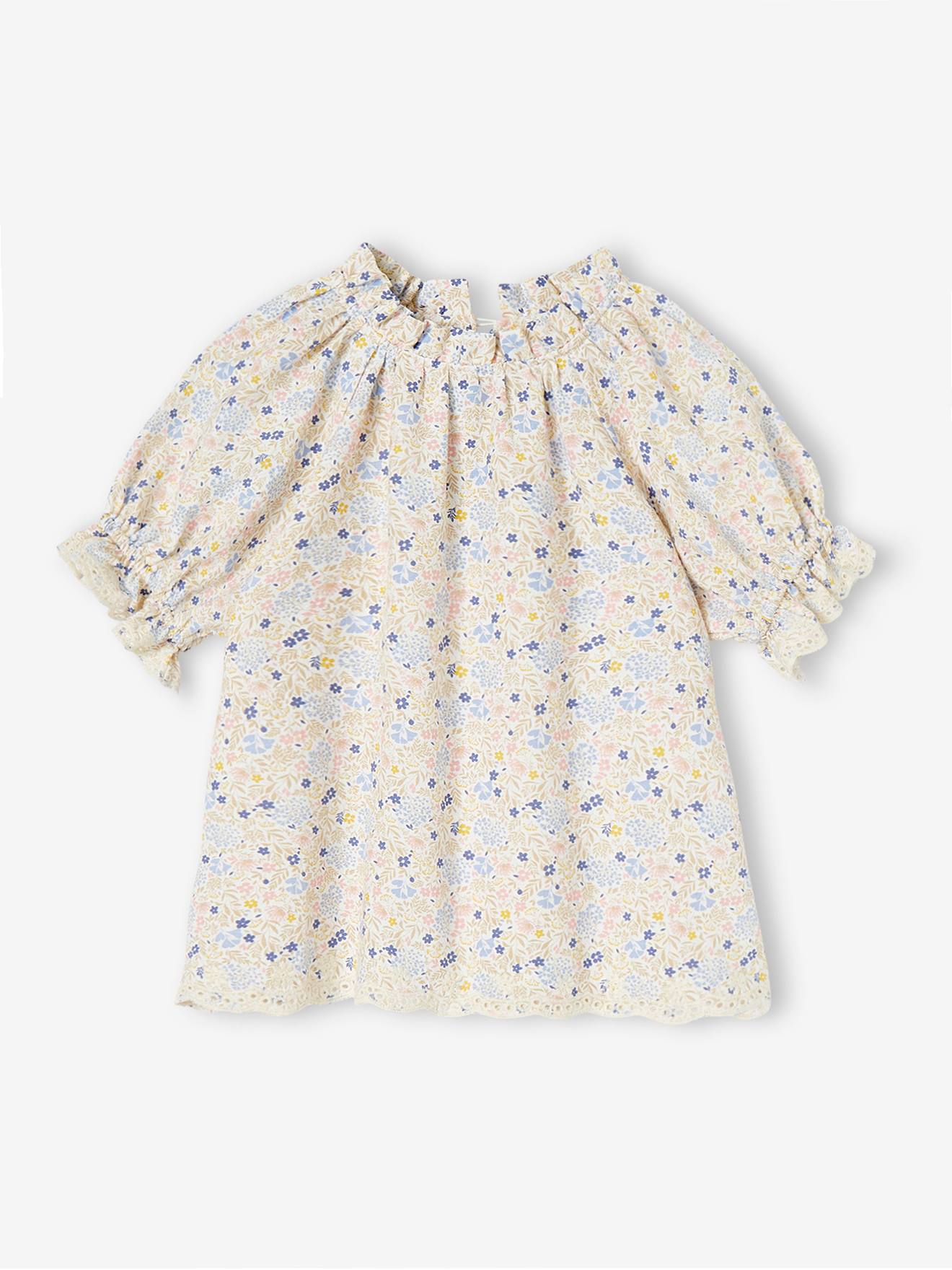 Vertbaudet Mädchen Bluse - wollweiß