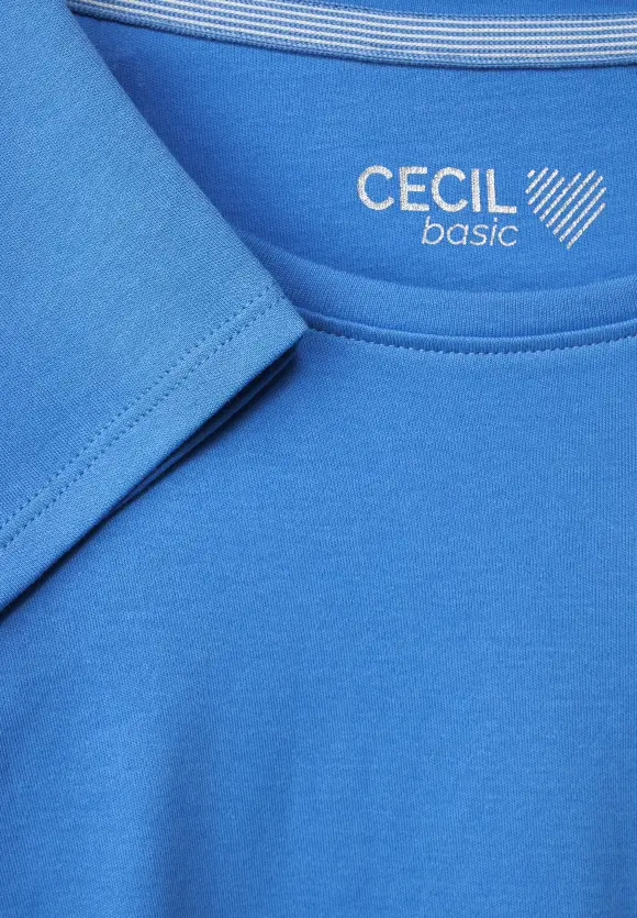 CECIL Basic Shirt mit Rundhals