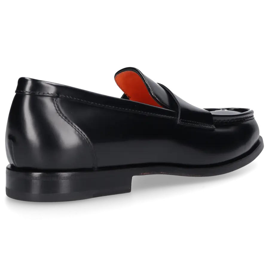 Santoni - Loafer 18519 Kalbsleder - schwarz