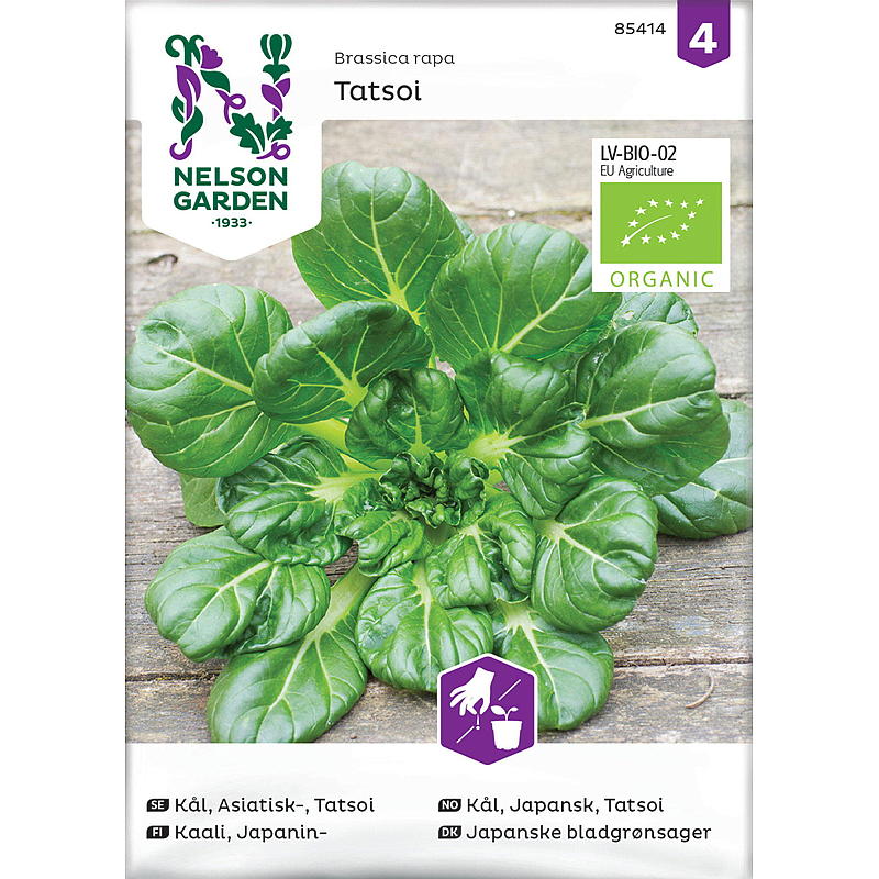 Nelson garden Frø Japanske bladgrønnsaker, Tatsoi
