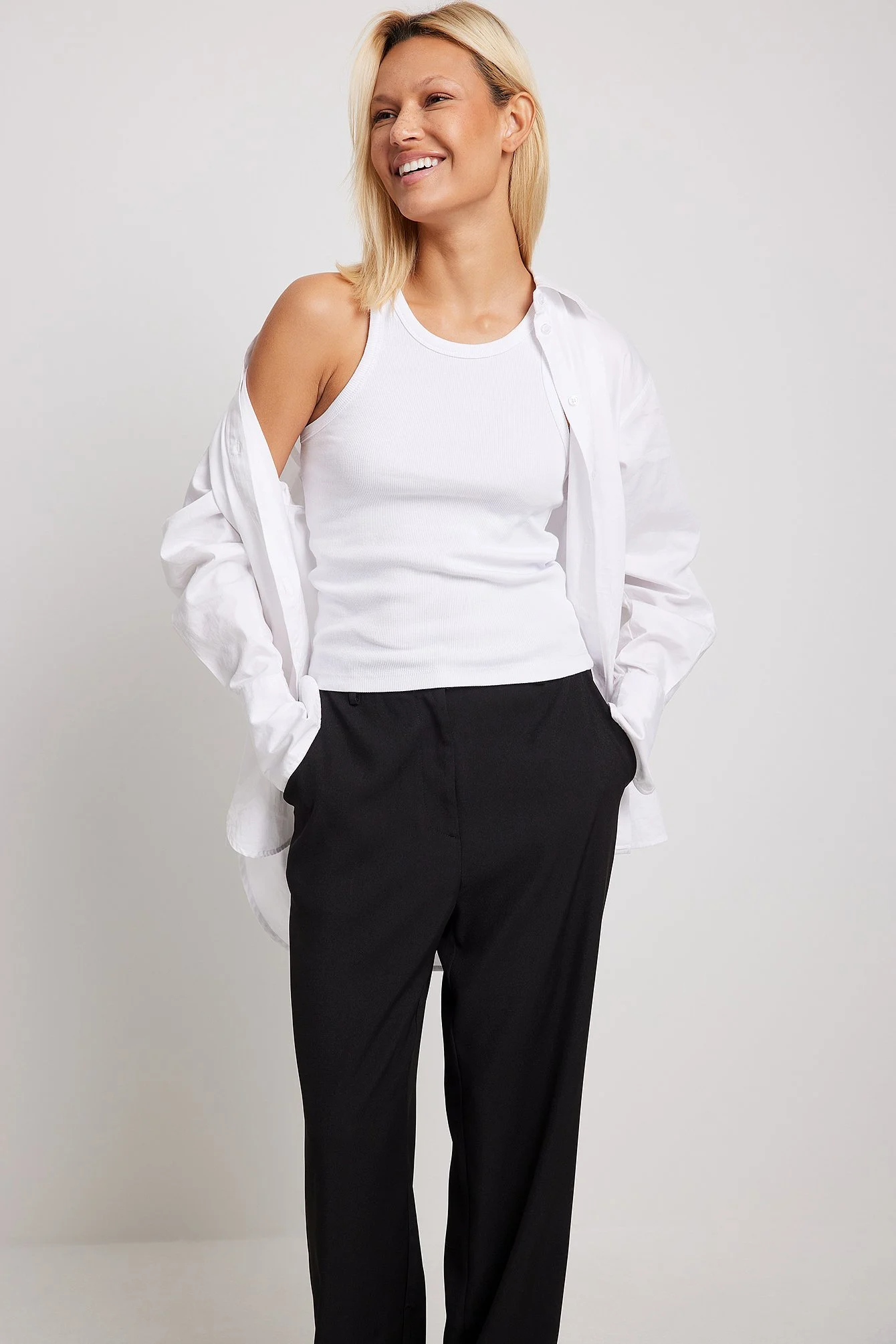 Geripptes Tank-Top