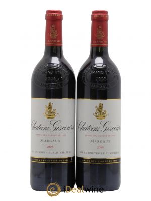 Château Giscours 3ème Grand Cru Classé  2005 - Lot de 2 Bouteilles