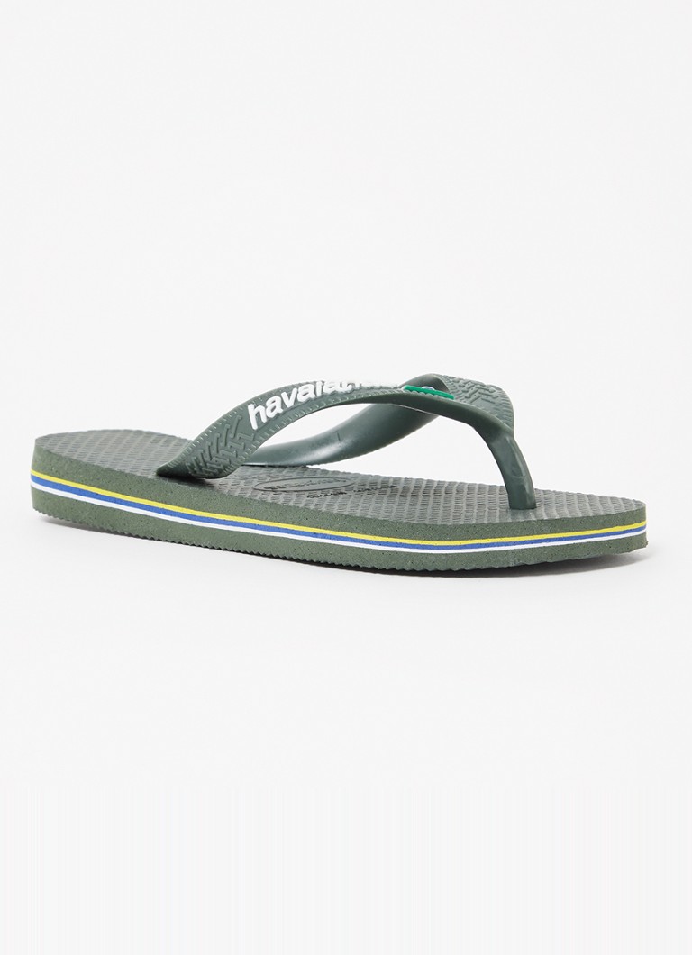 Pantofi hawaieni brazilieni cu logo