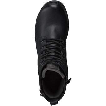Mustang Schnürstiefelette in schwarz