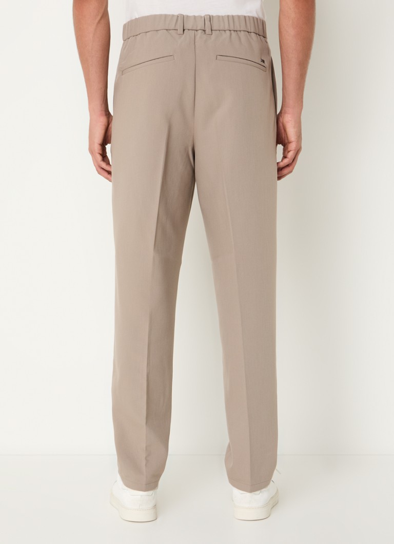 Pantaloni slim fit Emporio Armani cu buzunare laterale