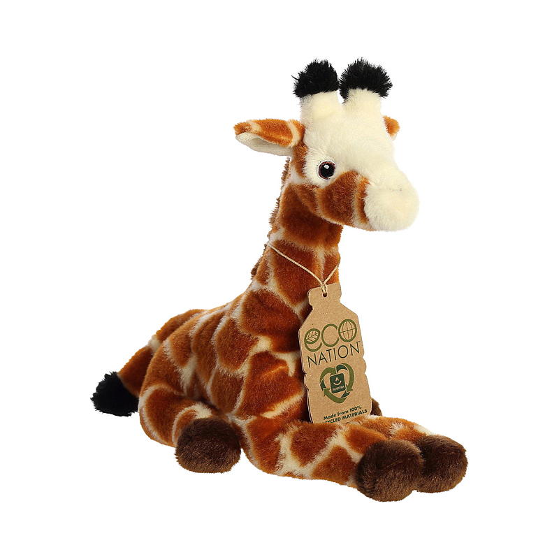 FunToys Kosedyr 20 cm, sjiraff, eco