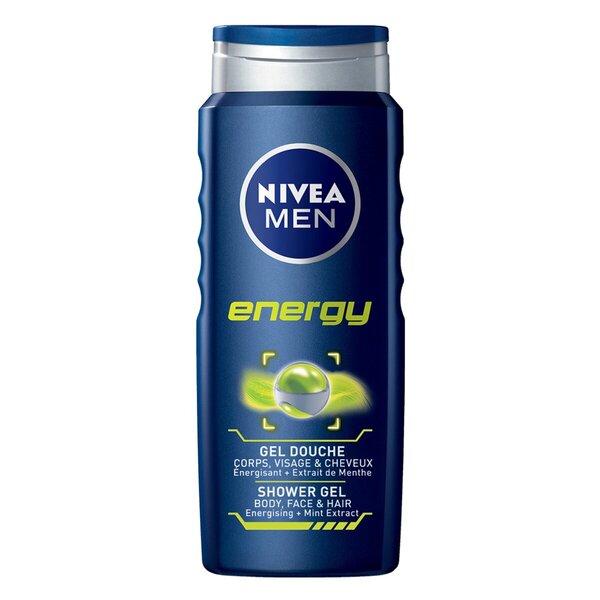 NIVEA Men Energy gel za prhanje 500 ml - za normalno kožo