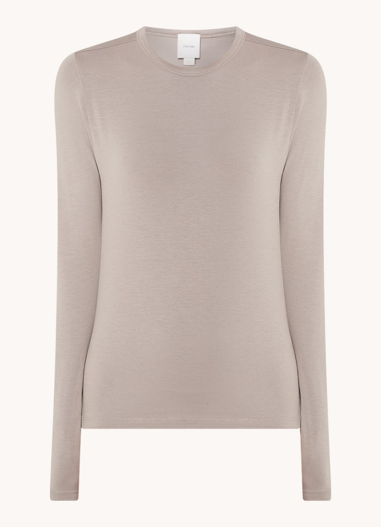 Maglia a maniche lunghe elasticizzata Calvin Klein