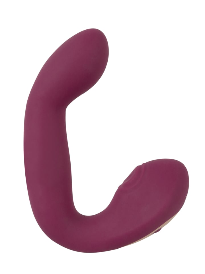 Javida Vibrator Thumping & Shaking Rabbit Vibrator in rot günstig kaufen 17 cm