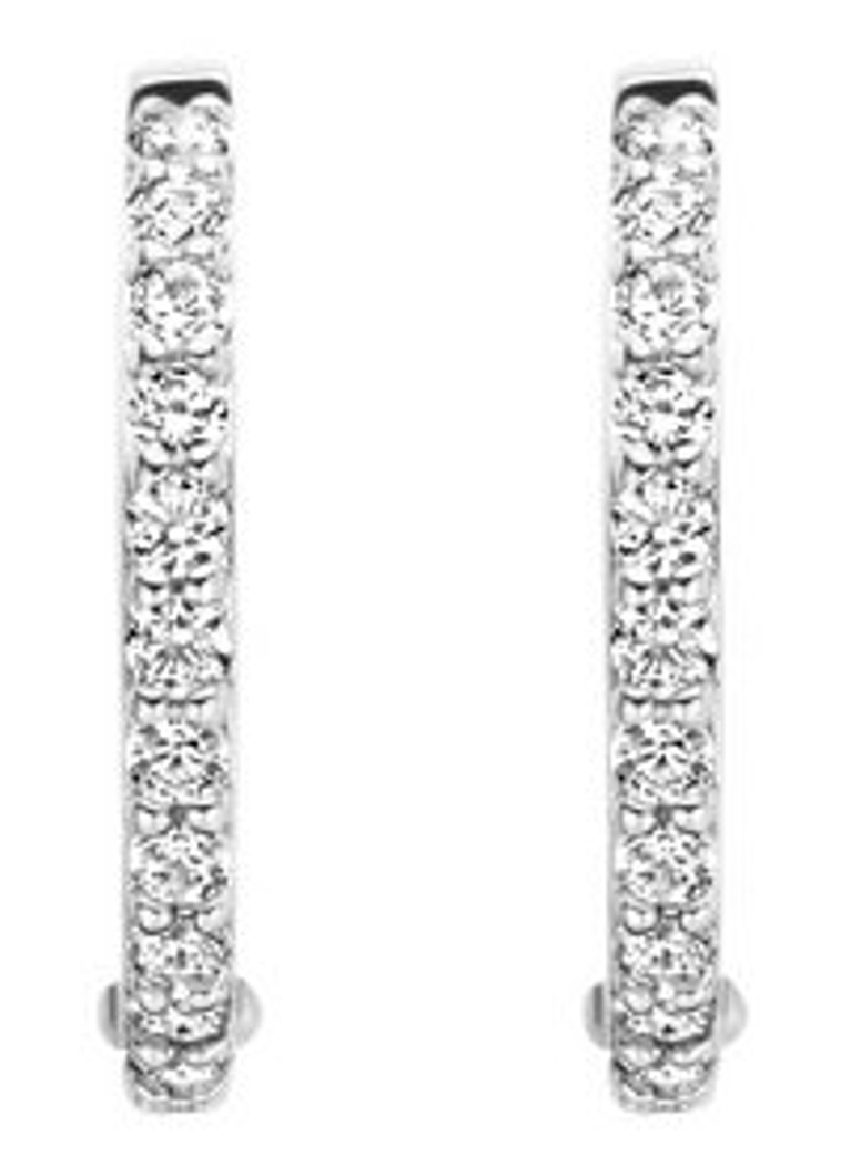 Orecchini Blush in oro bianco 14 carati con zirconi cubici 7269WZI
