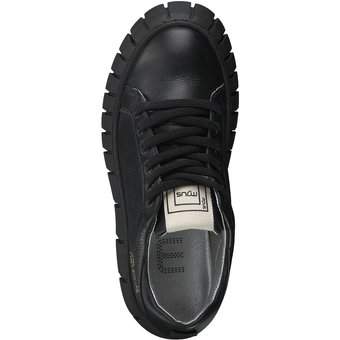 Mjus Basement Plateau Sneaker in schwarz