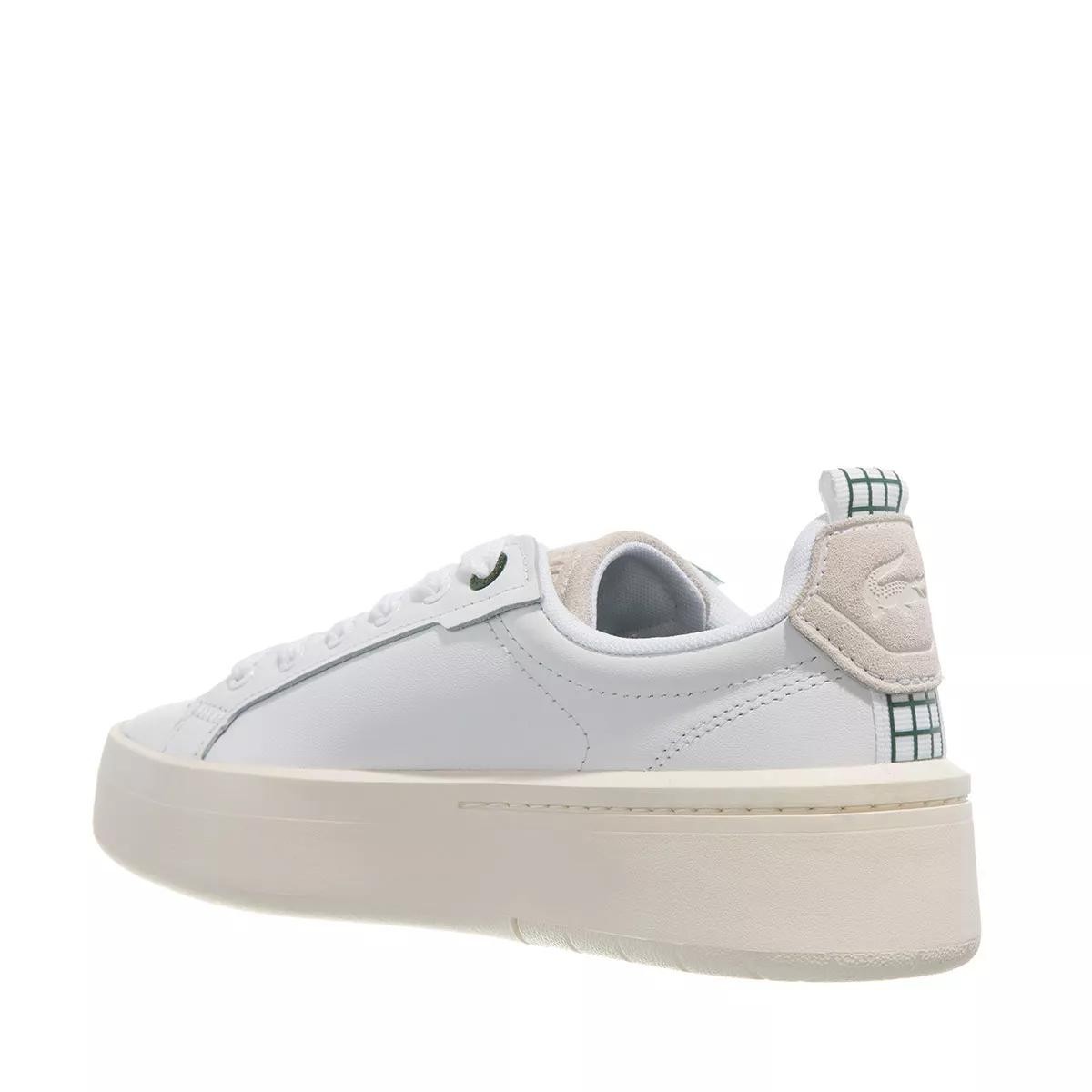 LACOSTE Freizeit Schnürer weiss
