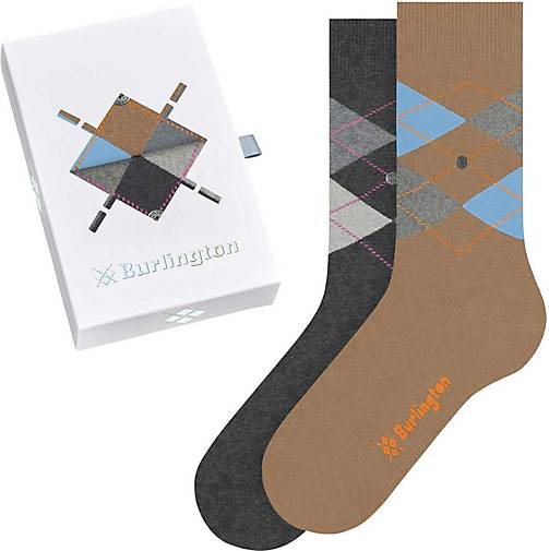 Burlington Socken Basic Gift Box 2er Pack