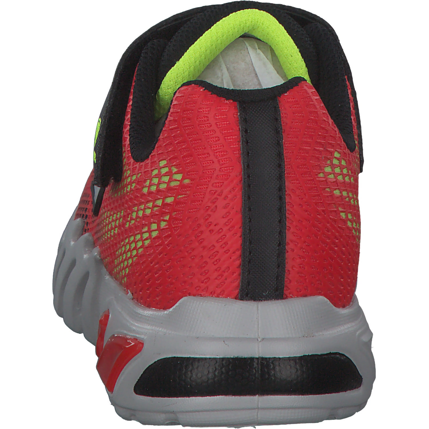 Skechers 400137L, Sneakers Low, Kinder, red/black/yellow