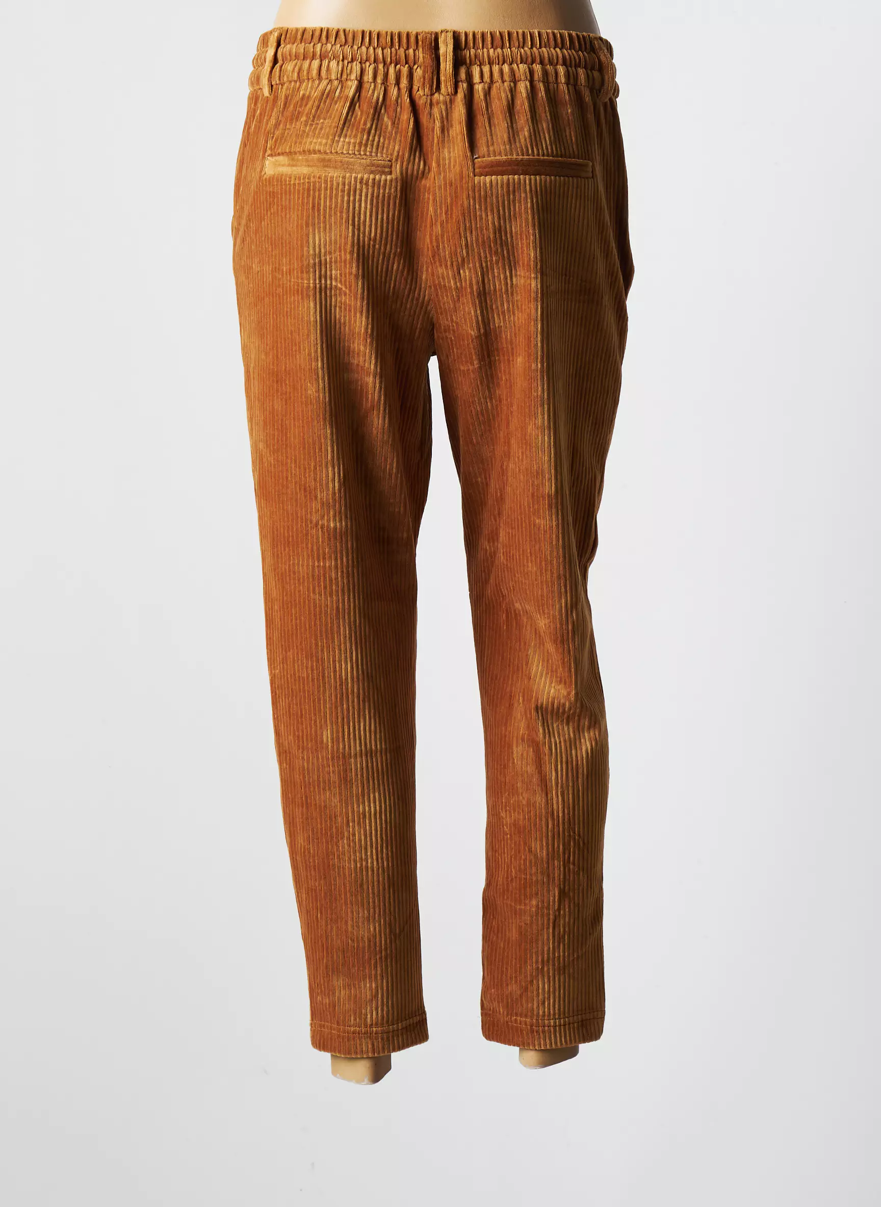Only Pantalons Chino Femme couleur marron