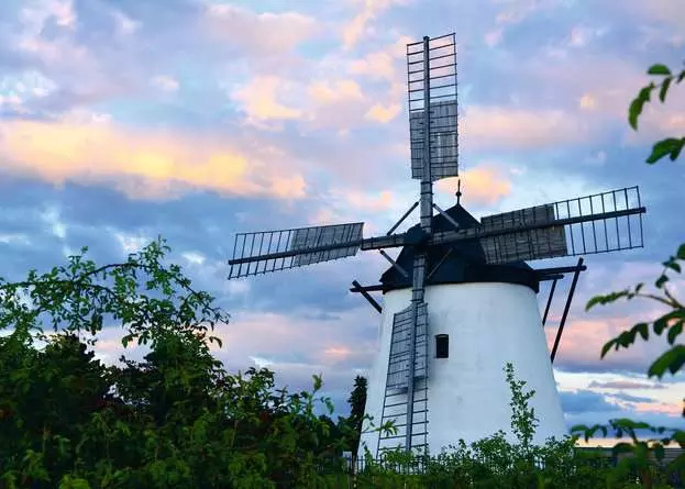 Puzzle 1000 Teile - Windmühle bei Retz