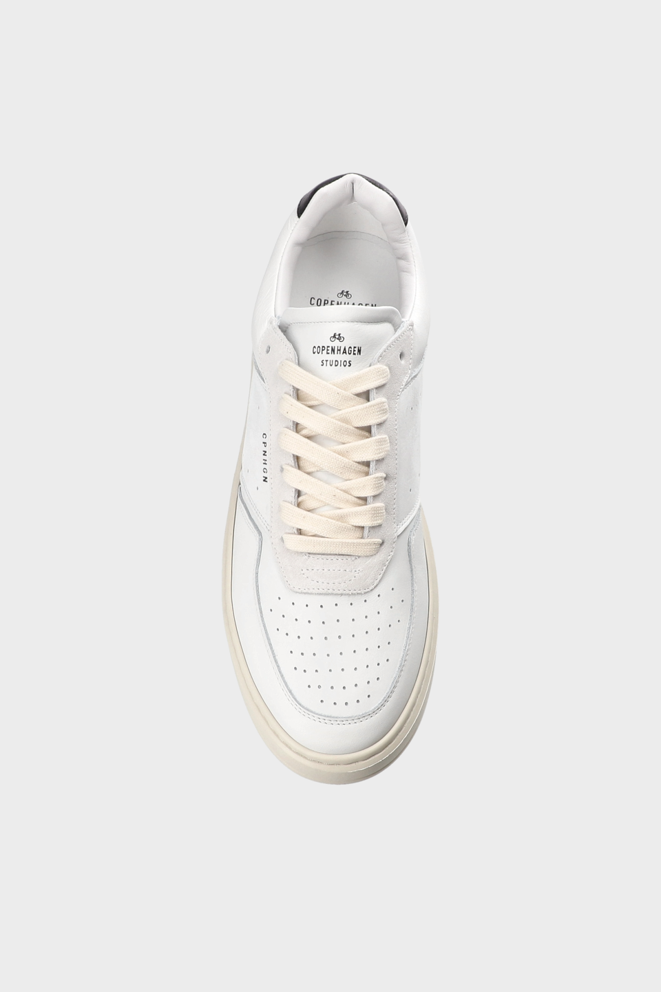 CPH1M leather mix white/black