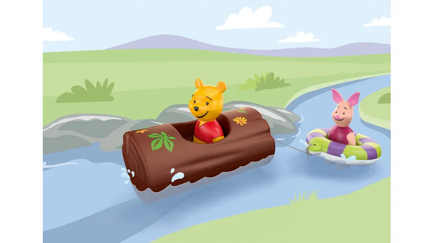 PLAYMOBIL 71415 1.2.3 & : Winnies und Ferkels Wasserabenteuer