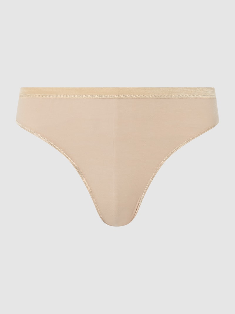 String mit Stretch-Anteil Modell 'Cotton Sensation' in beige