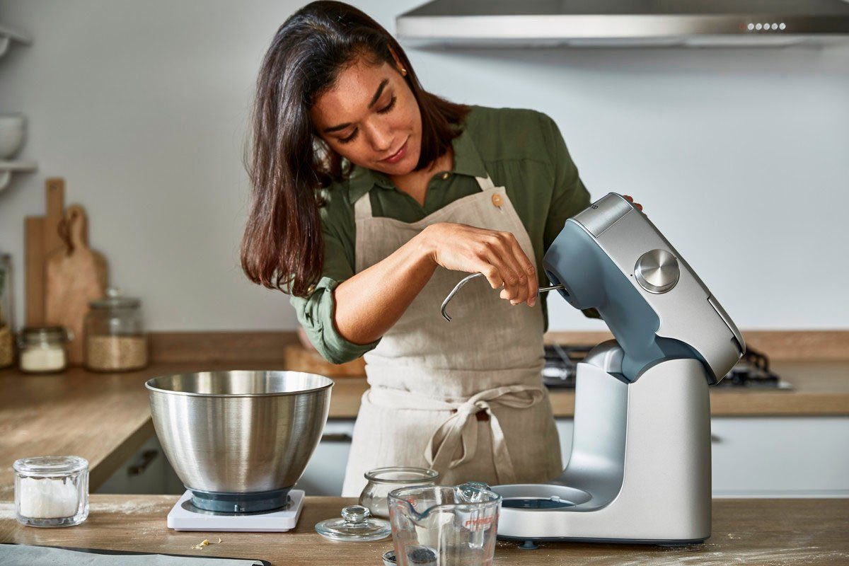 KENWOOD Küchenmaschine Prospero+ KHC29.J0SI, 1000 W, 4,3 l Schüssel, mit großem Zubehörpaket