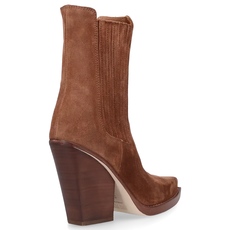Paris Texas - Chelsea Boots DALLAS Veloursleder - braun