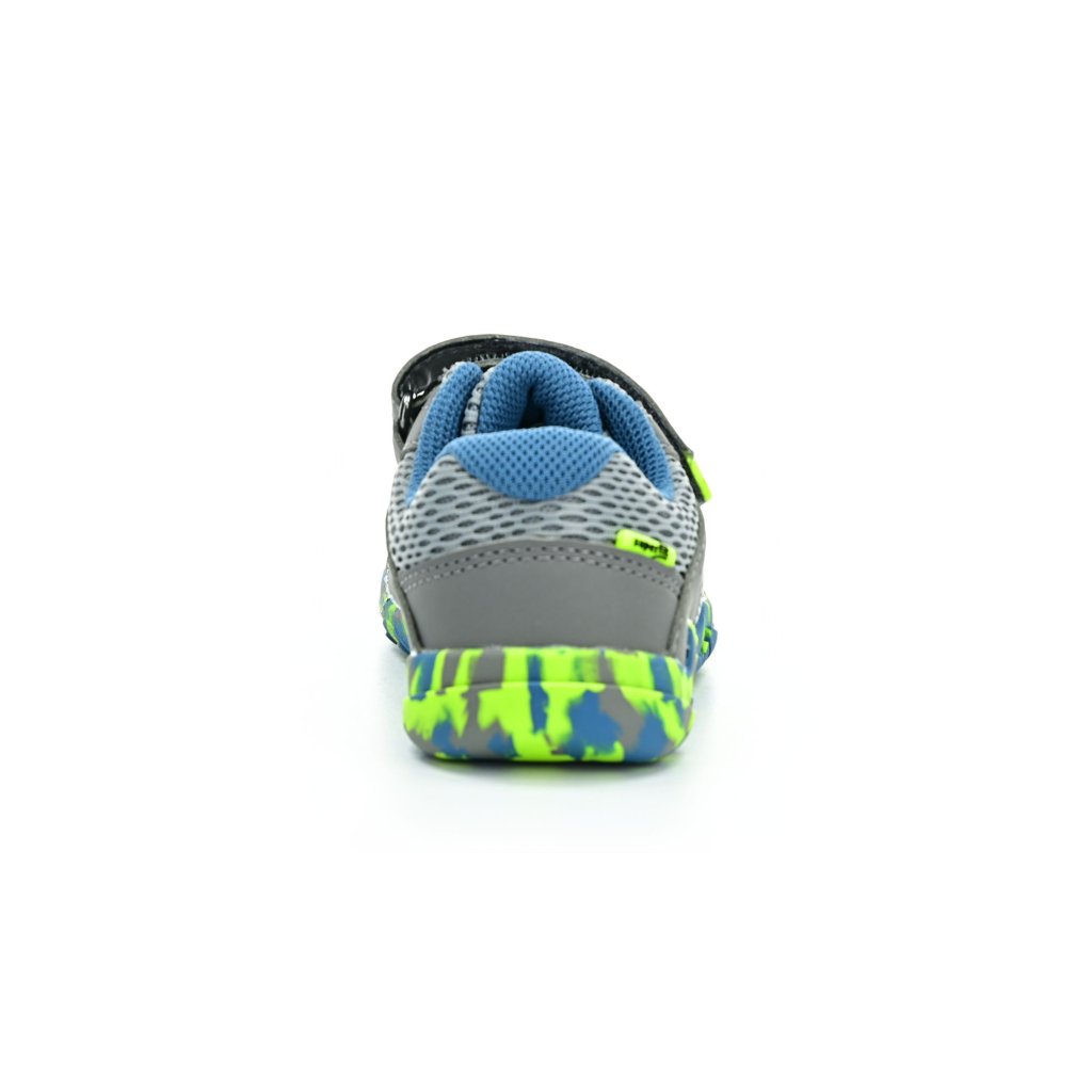Superfit Trace Hellgrau/Gelb Barfußsneakers