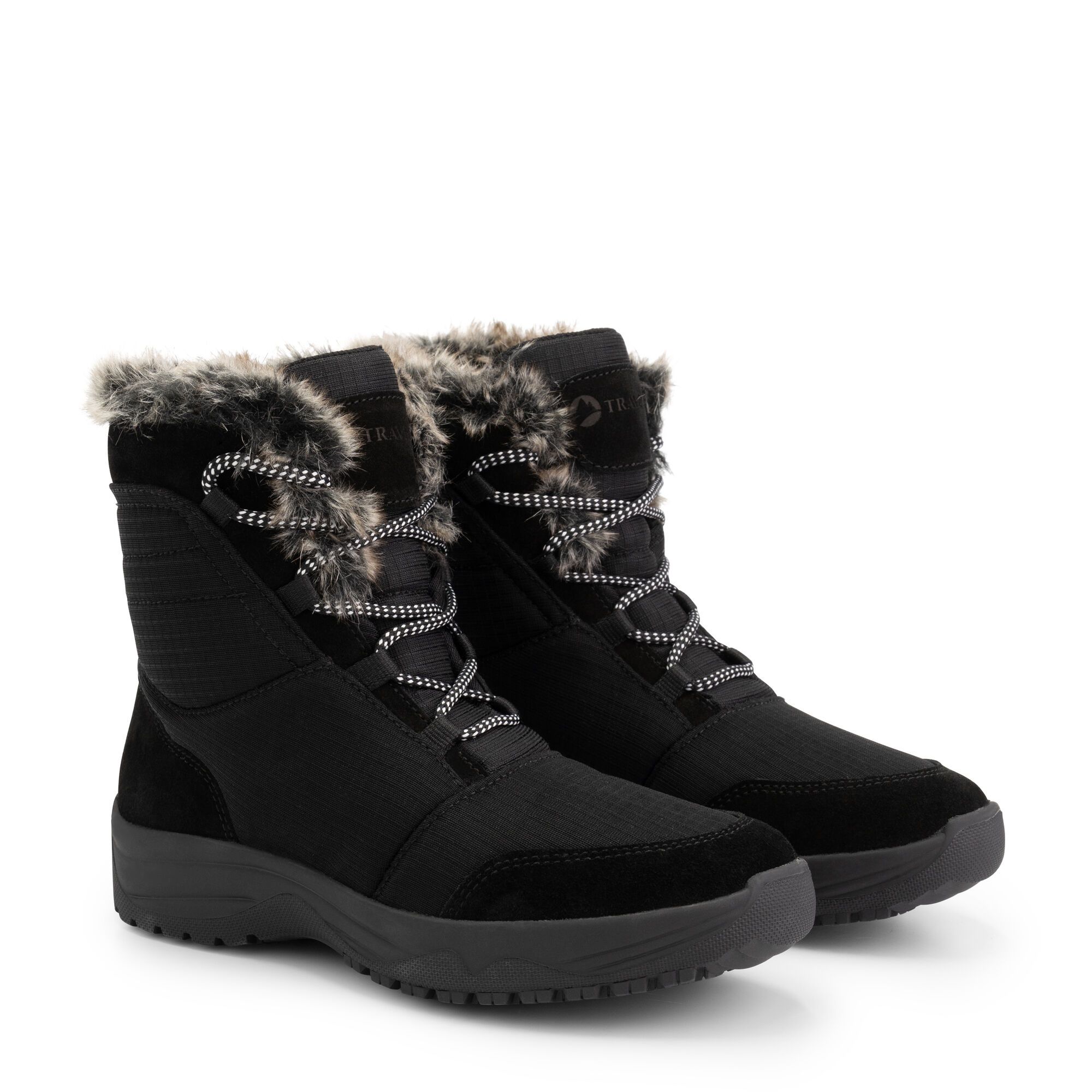 Travelin' Banff Black Damen Schneestiefel