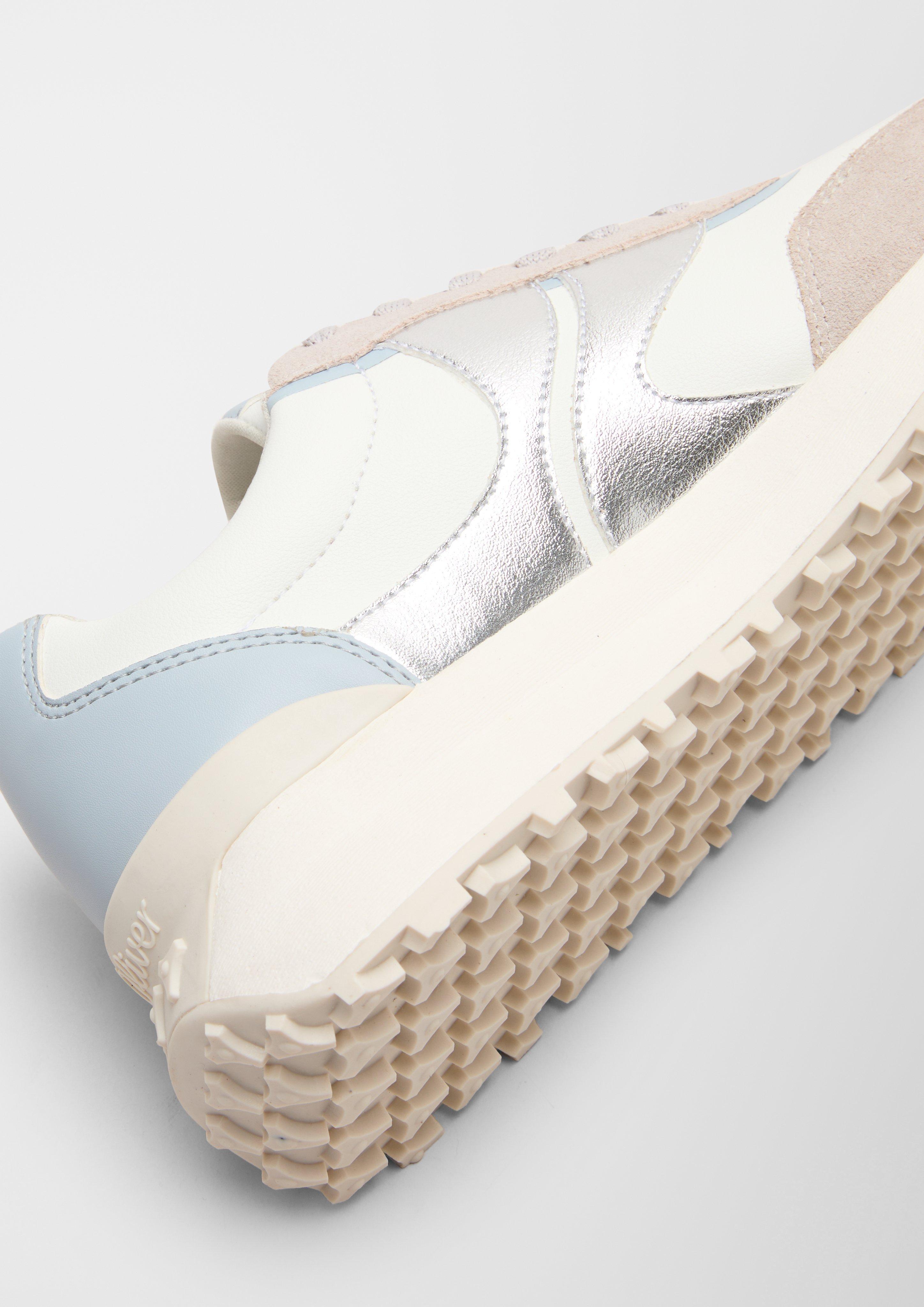 Sneaker mit Plateausohle  6007315-183