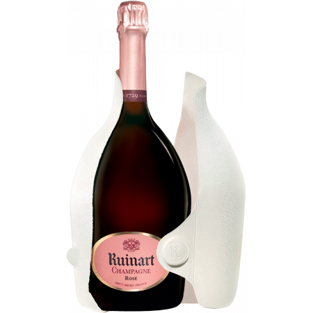 CHAMPAGNE RUINART - BRUT ROSE - MAGNUM - SECONDE PEAU