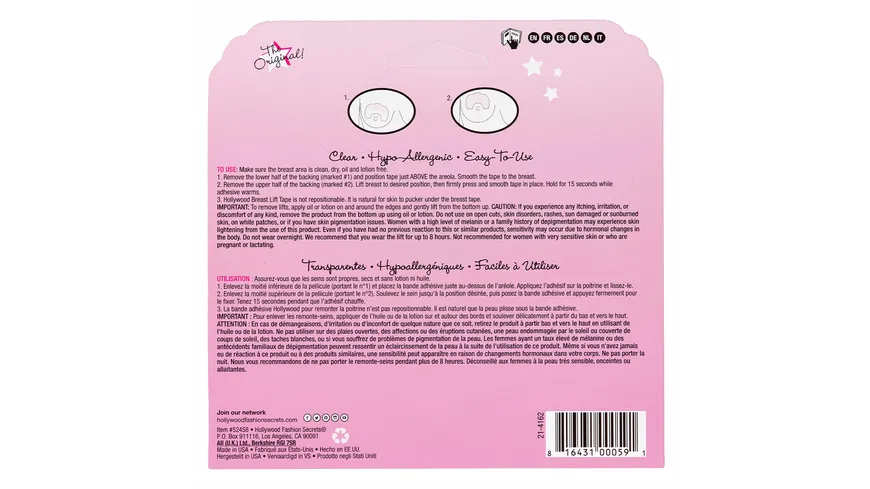 Hollywood Fashion Secrets Brust Lift Tape