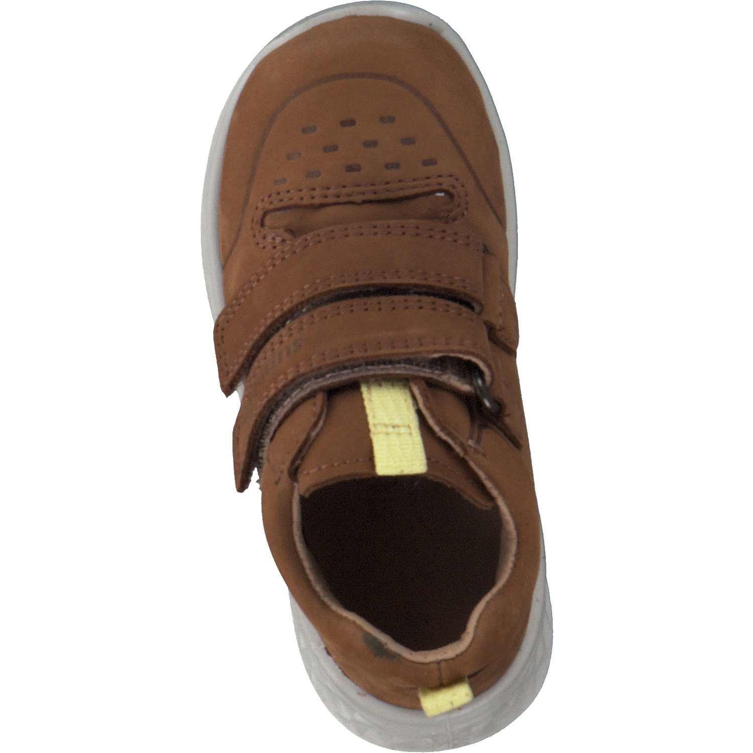 Superfit BREEZE 00363 M, Lauflernschuhe, Kinder, BRAUN/GELB